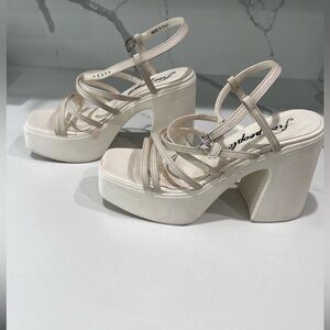 Free People Zoe strappy platform sandals